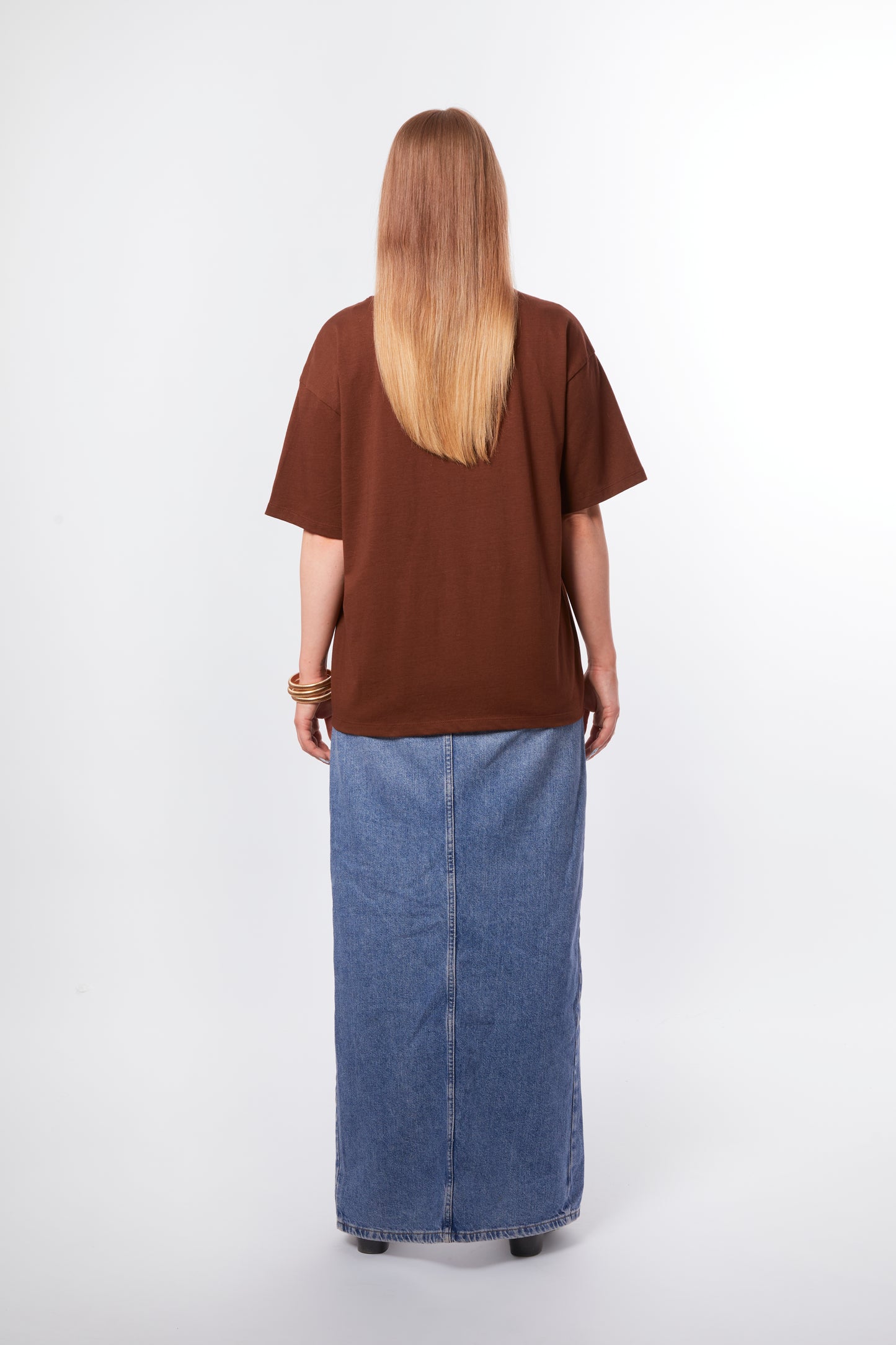 T-shirt marron café
