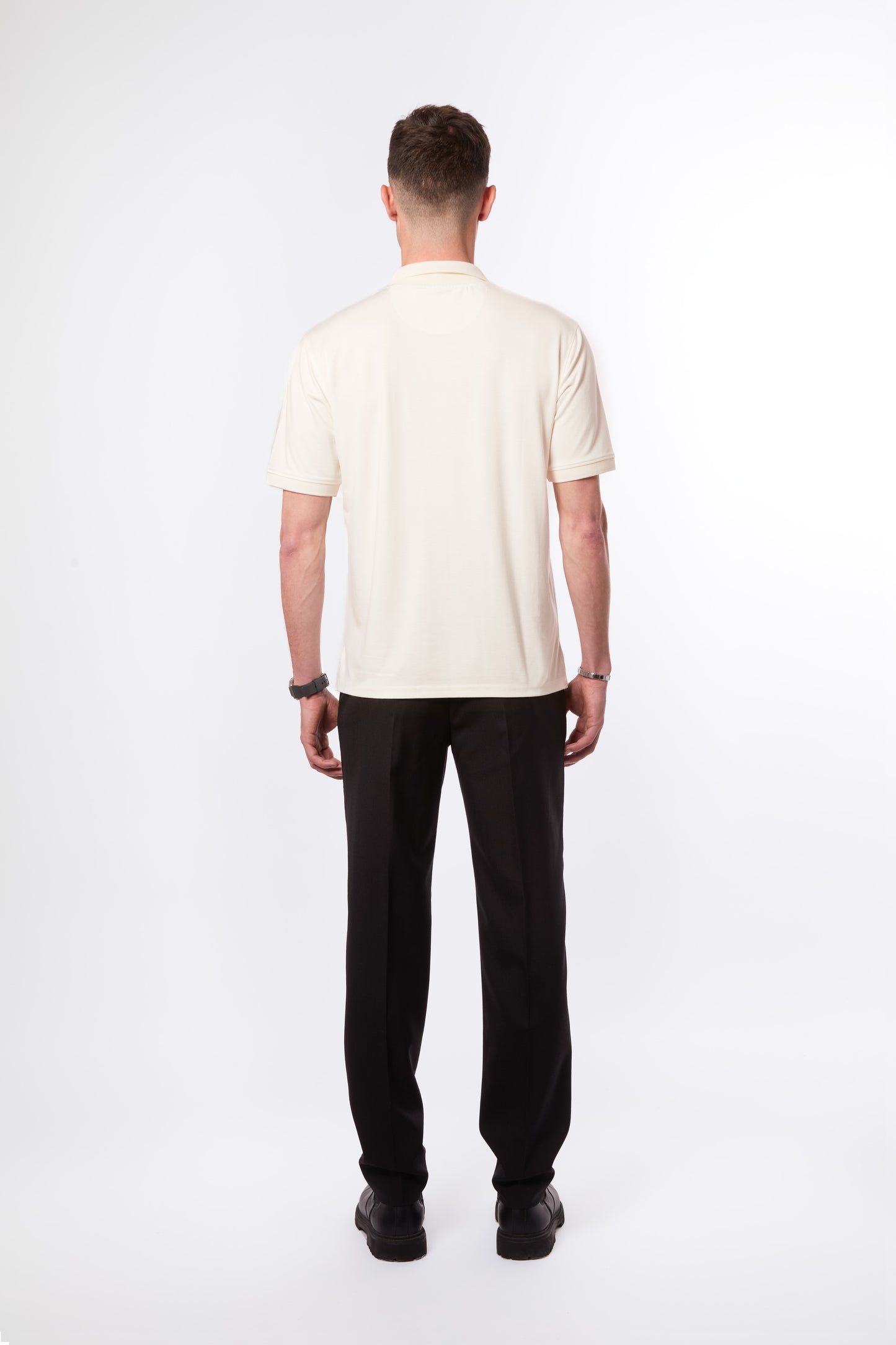 Light Cream Ecru Polo