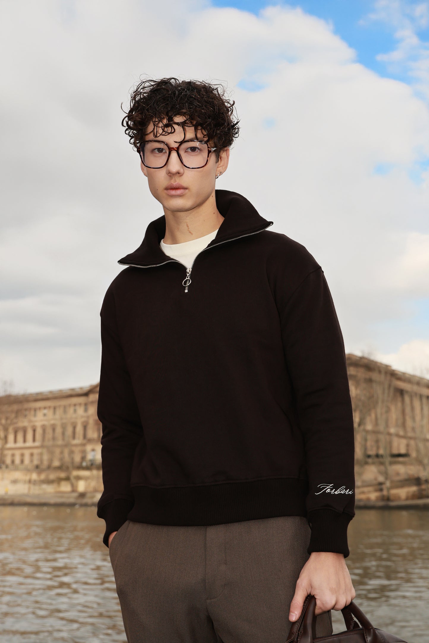 Sweatshirt Espresso