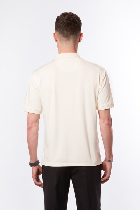 Light Cream Ecru Polo
