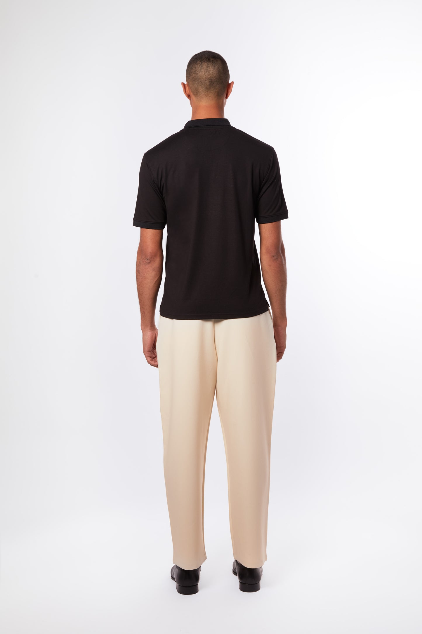 Light Weight Black Polo