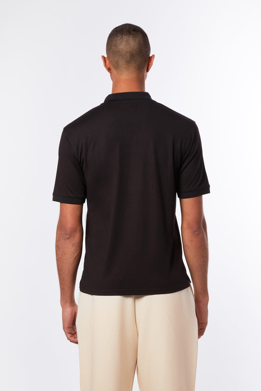Light Weight Black Polo