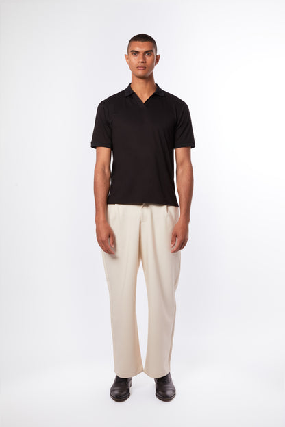 Light Weight Black Polo